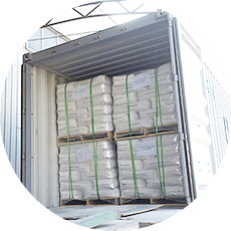 16MT/20FCL with pallet 25MT/40FCL with pallet