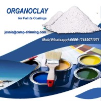 Fracture Grade Organoclay Rheological Additive , Rapid High Yield Paint Thickener