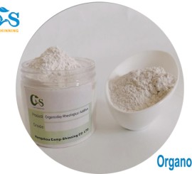 Organically modified hectorite clay for drilling muds and working fluids