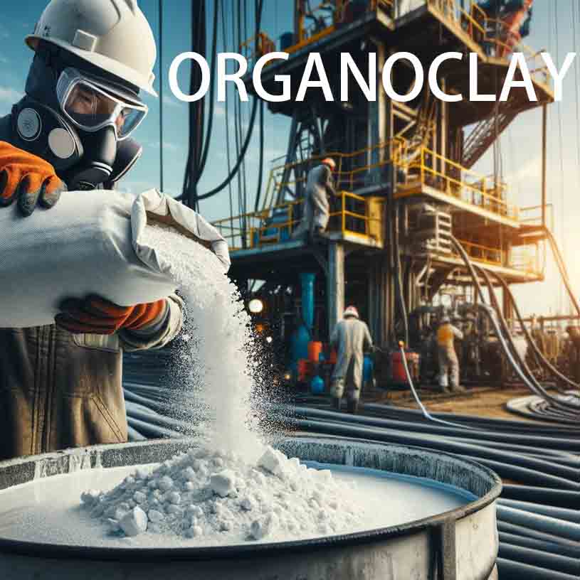 Organo clay rheological additive
