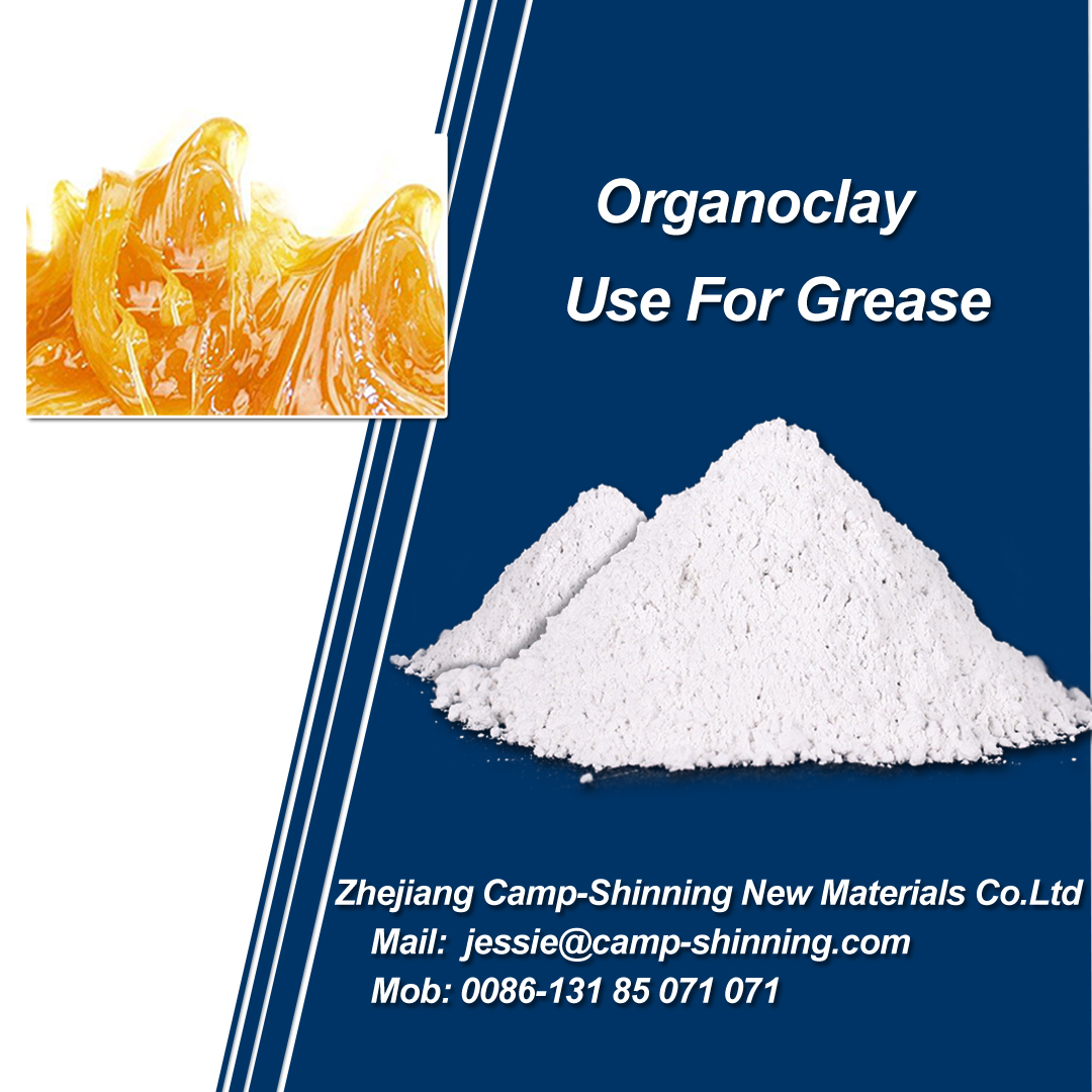 Organoclay for grease