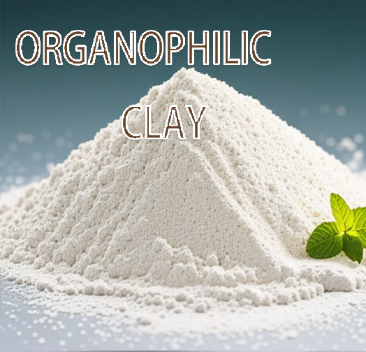 Organoclay for real stone paint